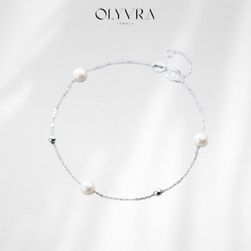 Temperament Beads Synthetic Pearl Bracelet